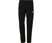 Adidas Essentials 3 Stripes Hose Herren offene Säume schwarz Adidas Essentials 3 Stripes Hose Herren offene Säume schwarz
