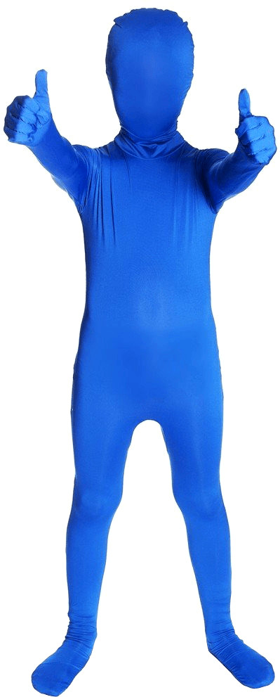 Morphsuits Morphsuit bleu pour enfants