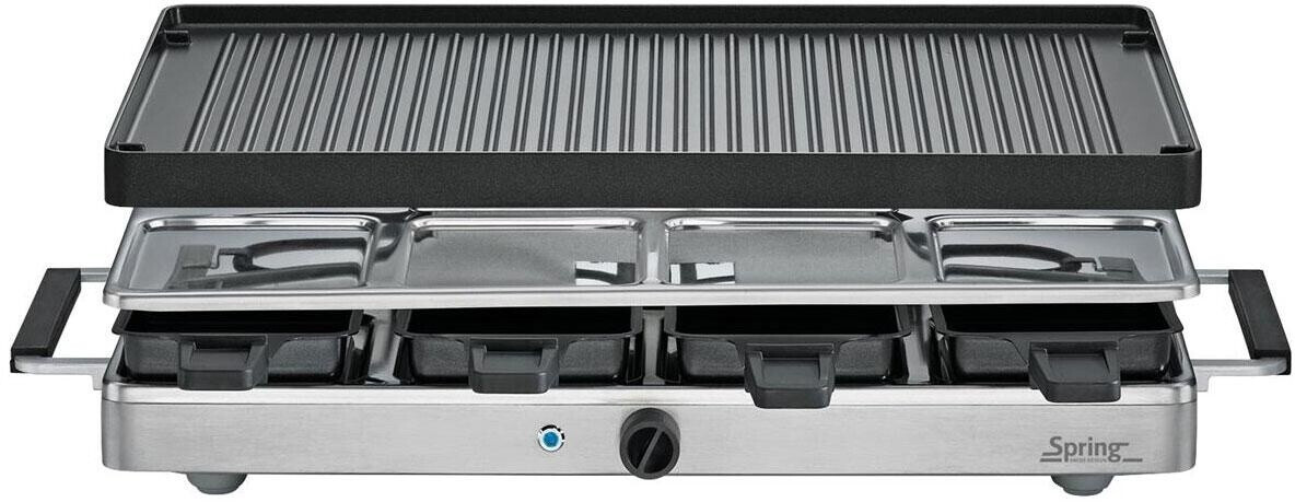 Spring Raclette 8 Inox Alu