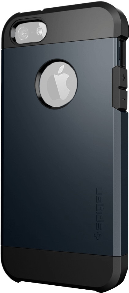 Spigen Coque Tough Armor (iPhone 5/5S) metal slate