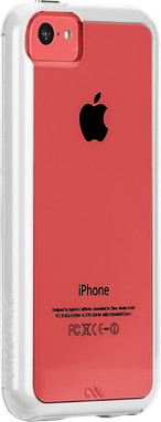Case-mate Coque Naked Tough (iPhone 5c) transparent/blanc