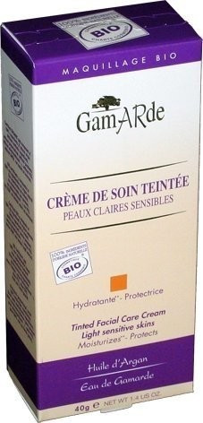 Gamarde Crème de soin teintée peaux claires sensibles (40 g)