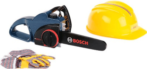 Klein Tronçonneuse Bosch Pro Blue Line avec casque et gants (8253)