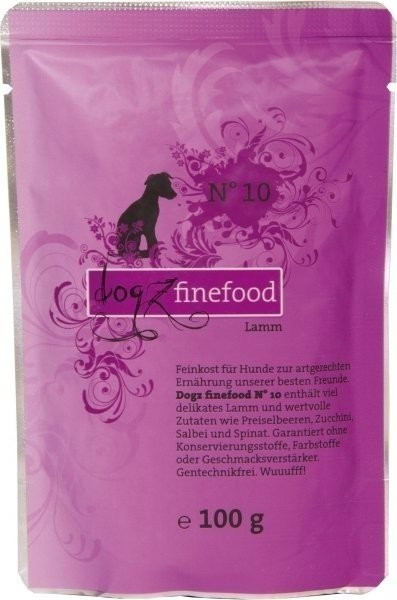 Dogz finefood N° 10 agneau (100 g)