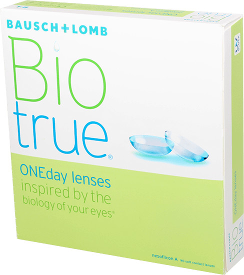 Bausch & Lomb Biotrue ONEday lenses -7,50 (90 lentilles)
