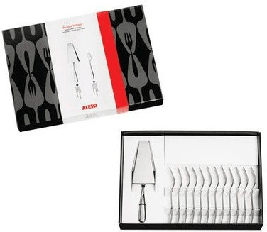 Alessi Set de couverts Nuovo Milano (13 pièces dessert)