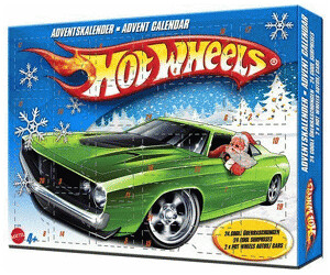 hot wheels calendar 2019