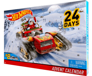 Calendrier de l'Avent Hot Wheels - 2023 Mattel : King Jouet, Calendriers de  l'Avent Mattel - Fêtes, déco & mode enfants