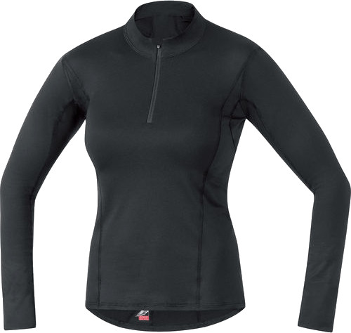 Gore Base Layer Shirt Lady Turtleneck black