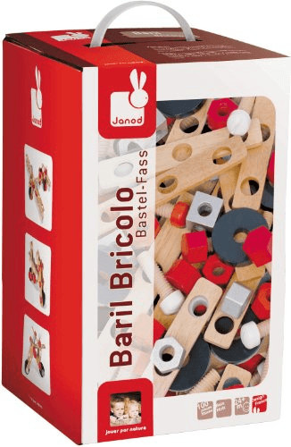 Janod Baril Bricolo 100 pièces (6497)