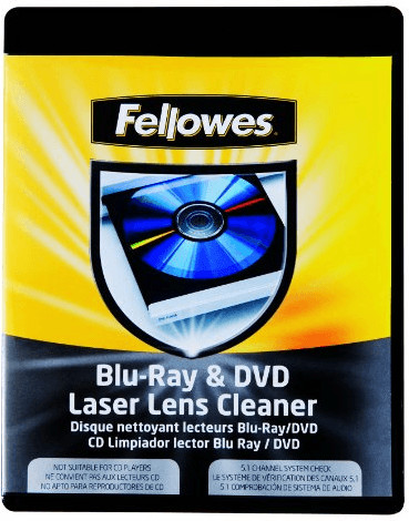 Fellowes Disque de nettoyage pour lecteur Blu-ray / DVD