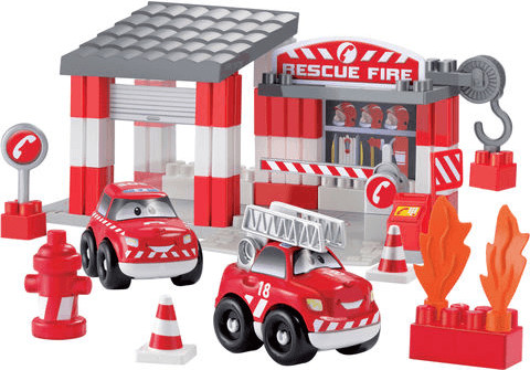 Ecoiffier Abrick - Fast Car - Caserne (3080)