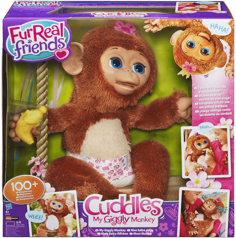 FurReal Friends Mon singe ricaneur Cuddles