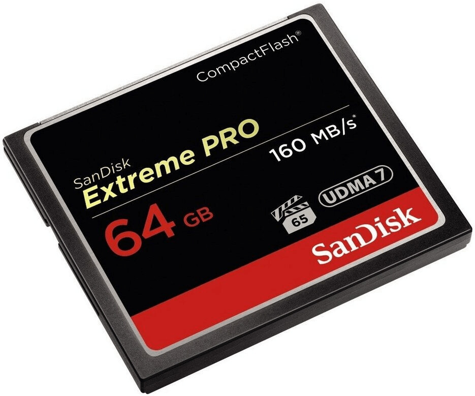 SanDisk CompactFlash 64 Go Extreme Pro (SDCFXPS-064G-X46)