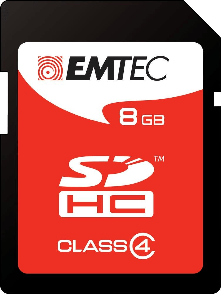 Emtec SDHC 8 Go Classe 4 (ECMSD8GHC4)