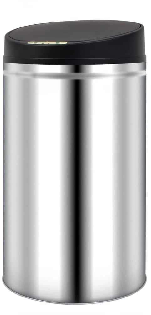 VidaXL Poubelle inox 42 L