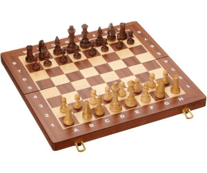 Schachspiel groß Breite 41 cm Deluxe 