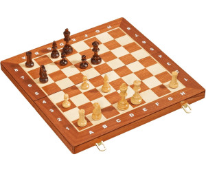 Schachspiel Breite 40 cm Schachkassette groß