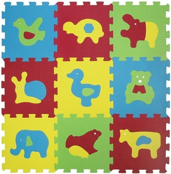 Ludi Dalles en mousse basic animaux