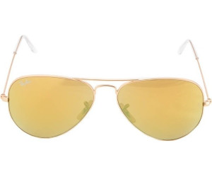 Buy Ray Ban Aviator Large Metal RB3025 112 93 gold brown mirror