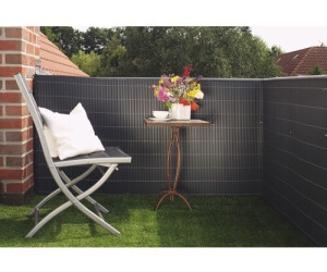 Videx Balkonverkleidung ‚Rügen‘: 140x200 Cm, Grün, Blickdichter Sichtschutz Aus Kunststoff Für Balkon & Garten