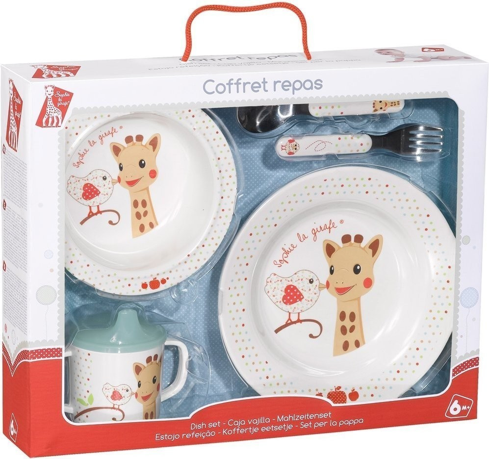 Vulli Coffret repas Sophie la girafe version Kiwi