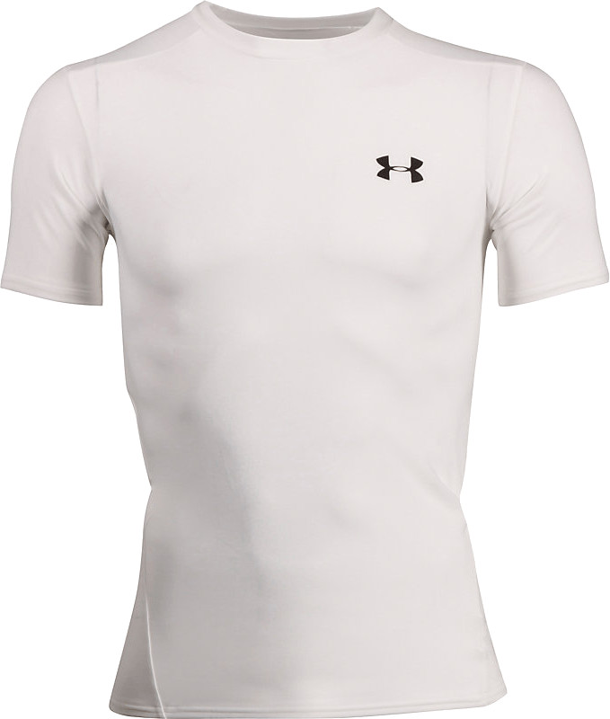 Under Armour Men's Heatgear Compression Shortsleeve T-Shirt white