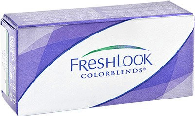 Photos - Glasses & Contact Lenses Alcon FreshLook Colorblends Turquoise +/- 0.00  (2 pcs)