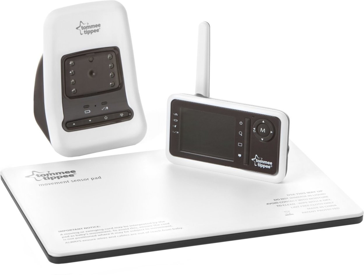 Tommee Tippee Écoute-bébé vidéo numérique avec capteur de mouvements