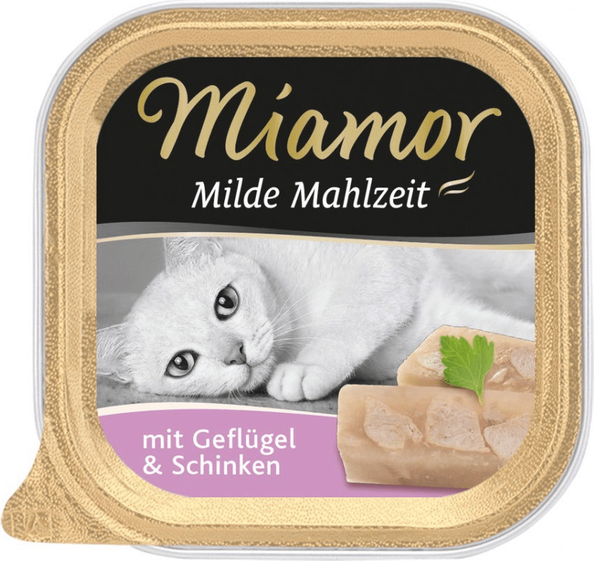 Miamor Menu doux poulet et jambon (100 g)