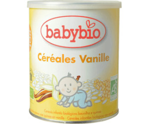 Babybio Céréales - 6 mois et + - Céréales Vanille avec Quinoa - BIO 220 g -  Paraphamadirect