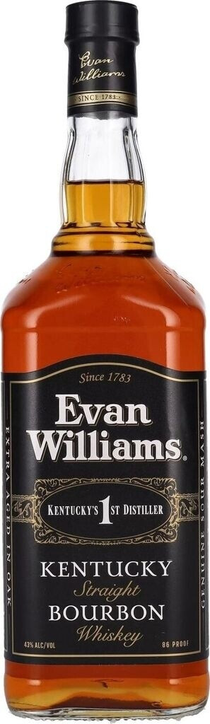 Evan Williams Black Label 1 L 43 %