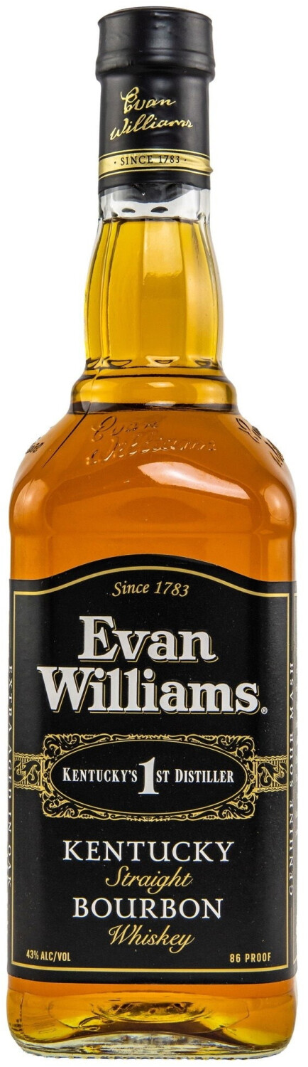 Evan Williams Black Label 0,7 L 43 %