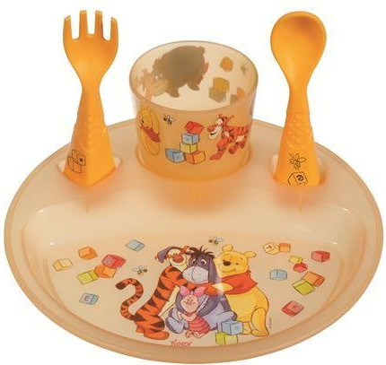 Tigex Set vaisselle Fun Puzzle Winnie l'Ourson