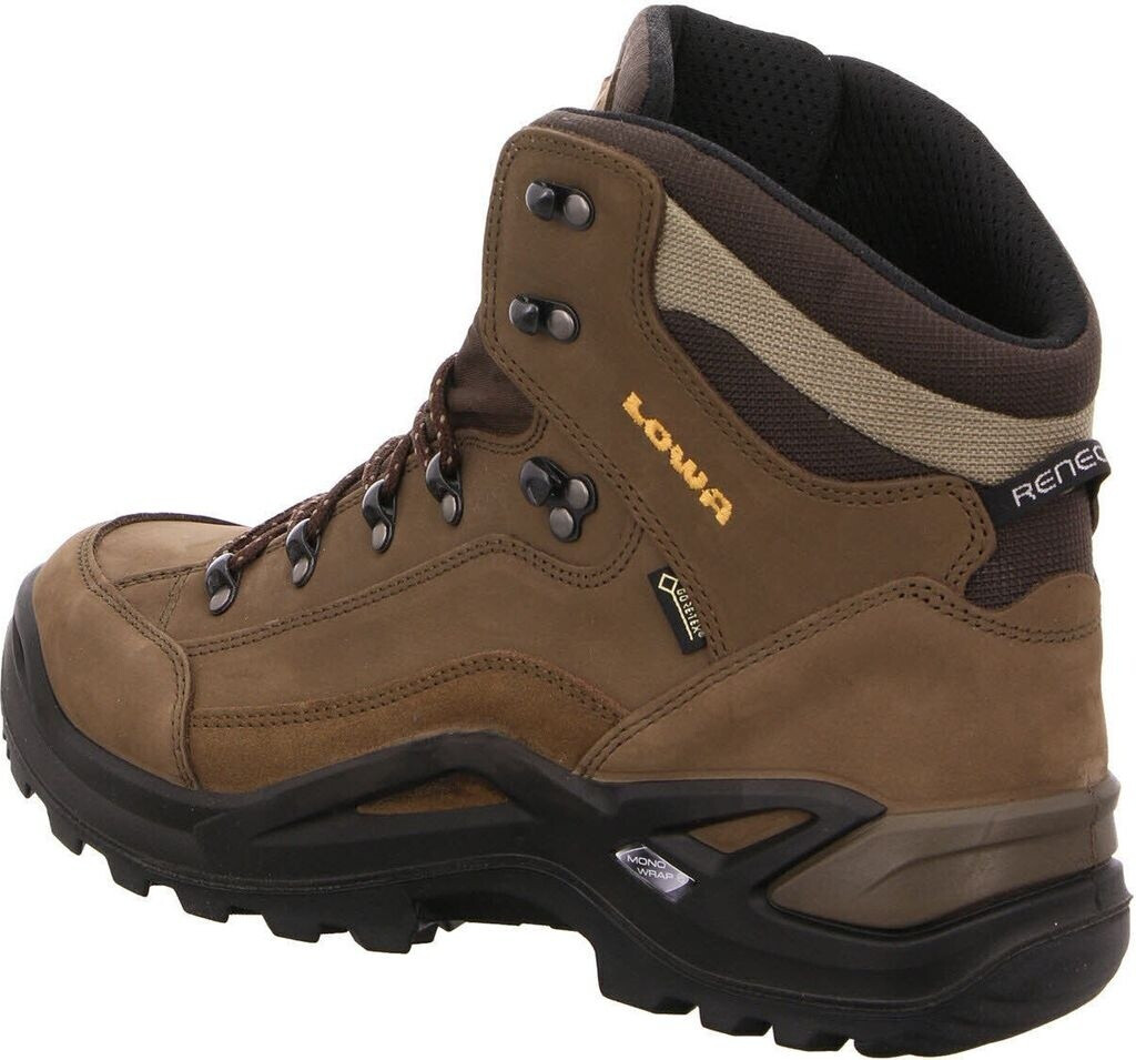 Chaussures Lowa Renegade Mid GTX Taille 8 Wide – Occasion – Fabriqué En Slovaquie – Couleur Marron