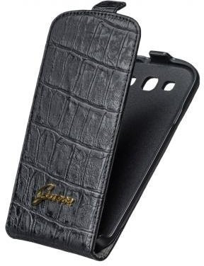 Bigben Guess Flapcase croco noir (Samsung Galaxy S3)