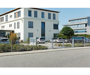 Alberts Zaunpfosten Für Doppelstabmattenzaun – 200 Cm Lang, 60x40 Mm, Grün Beschichtet