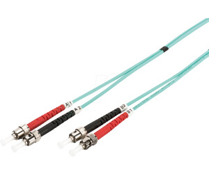 Digitus LWL Kabel Duplex ST/ST 50/125 OM3 2m