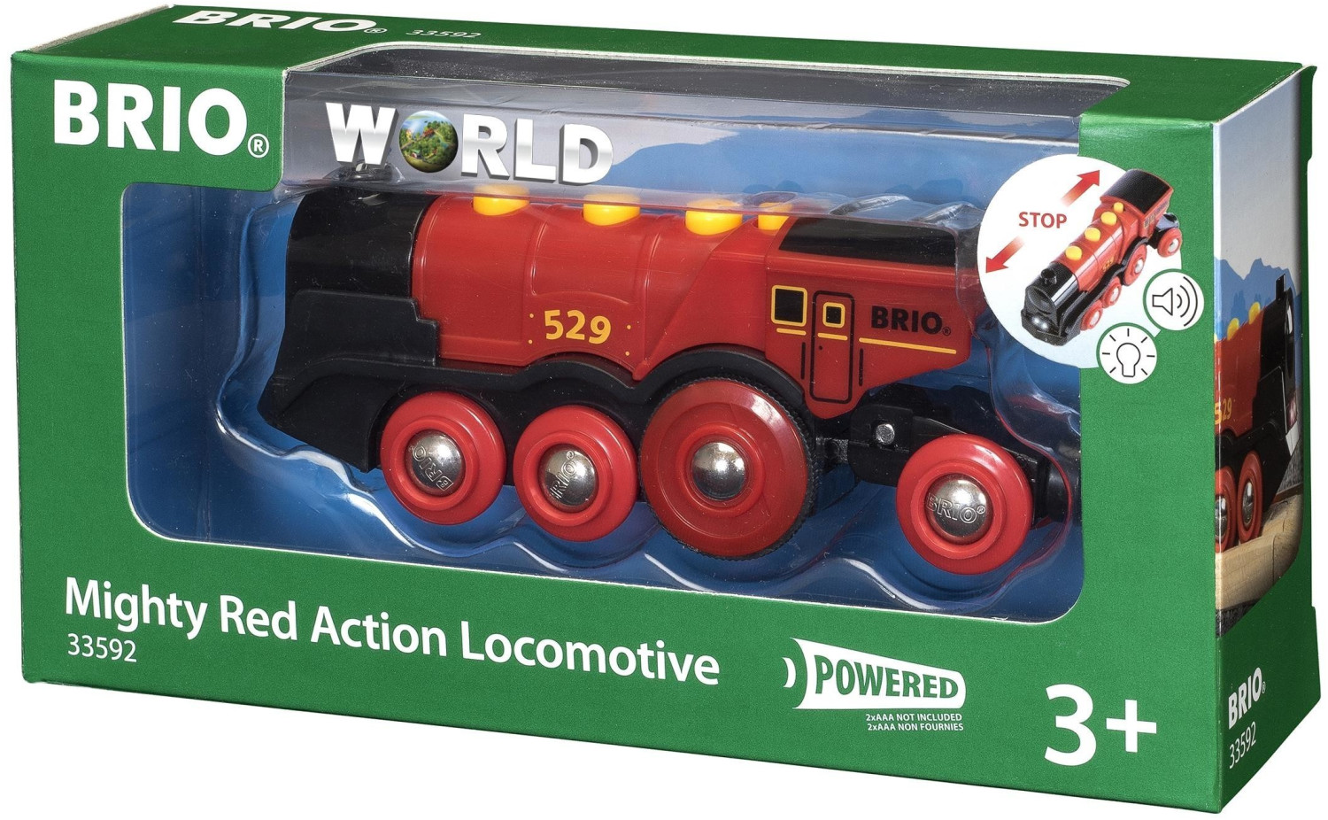 Brio Locomotive rouge (33592)