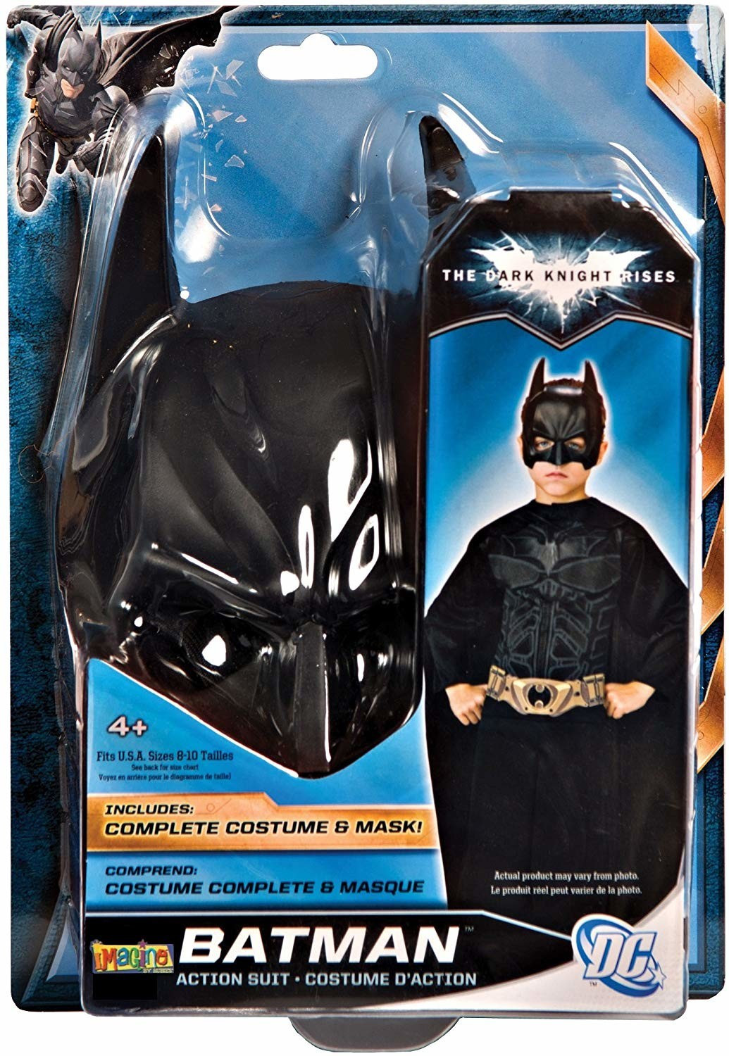 Déguisement Batman de luxe pour enfant - RUBIE'S - Batman - Noir - 3 ans