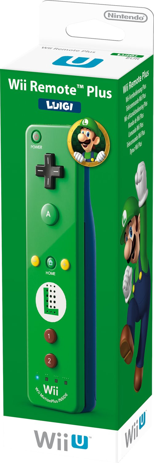 Nintendo Wii U Remote Plus (Luigi)