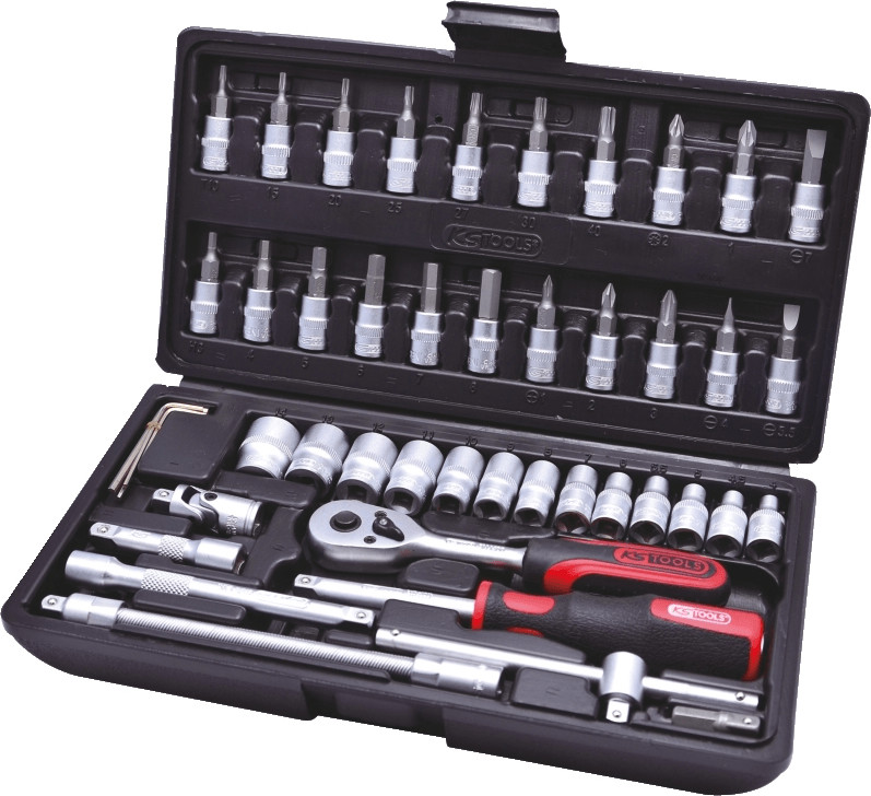 KS Tools Jeu de 48 clés à douille (917.0648)