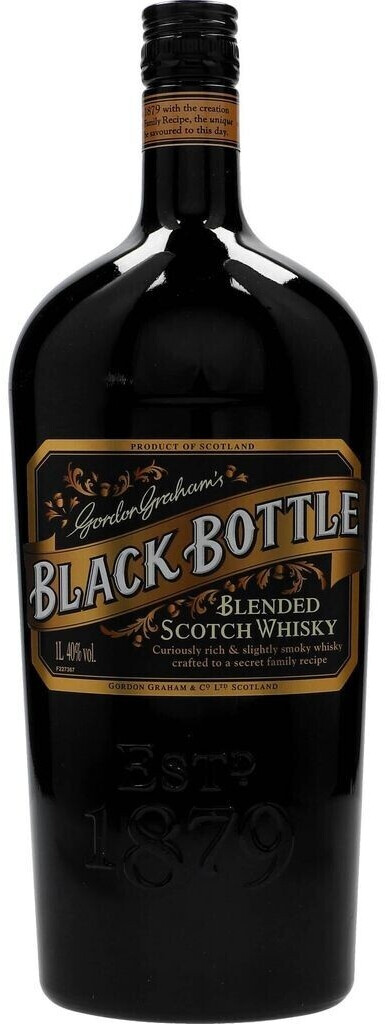 Black Bottle Gordon Graham's Blended Scotch 1 L 40 %