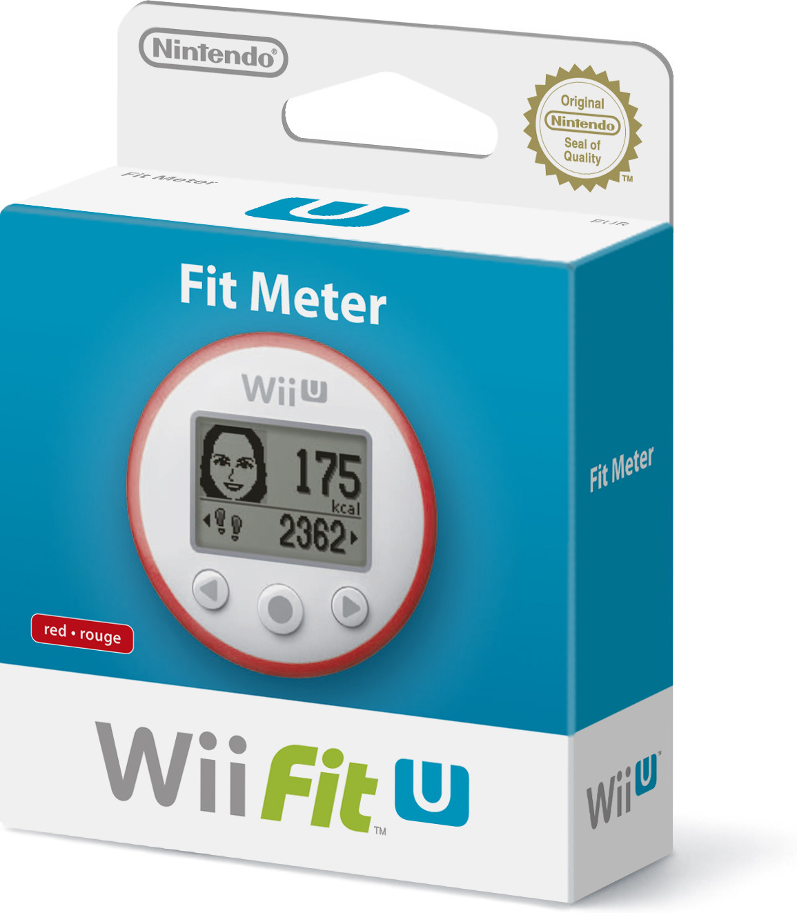 Nintendo Wii Fit U Fit Meter rouge