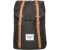 Herschel Retreat Backpack (2021) black/tan synthetic leather