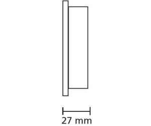 Lüftungsgitter für Kanaleinbau, 525 x 125 mm