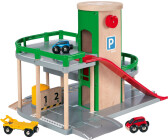 3-Ebene Parkplatz Parkhaus Auto Garage aus Holz mit Zubehör 22446