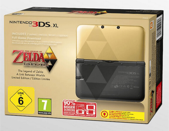 Nintendo 3DS XL The Legend of Zelda: A Link Between Worlds Limited Edition, Bild 4