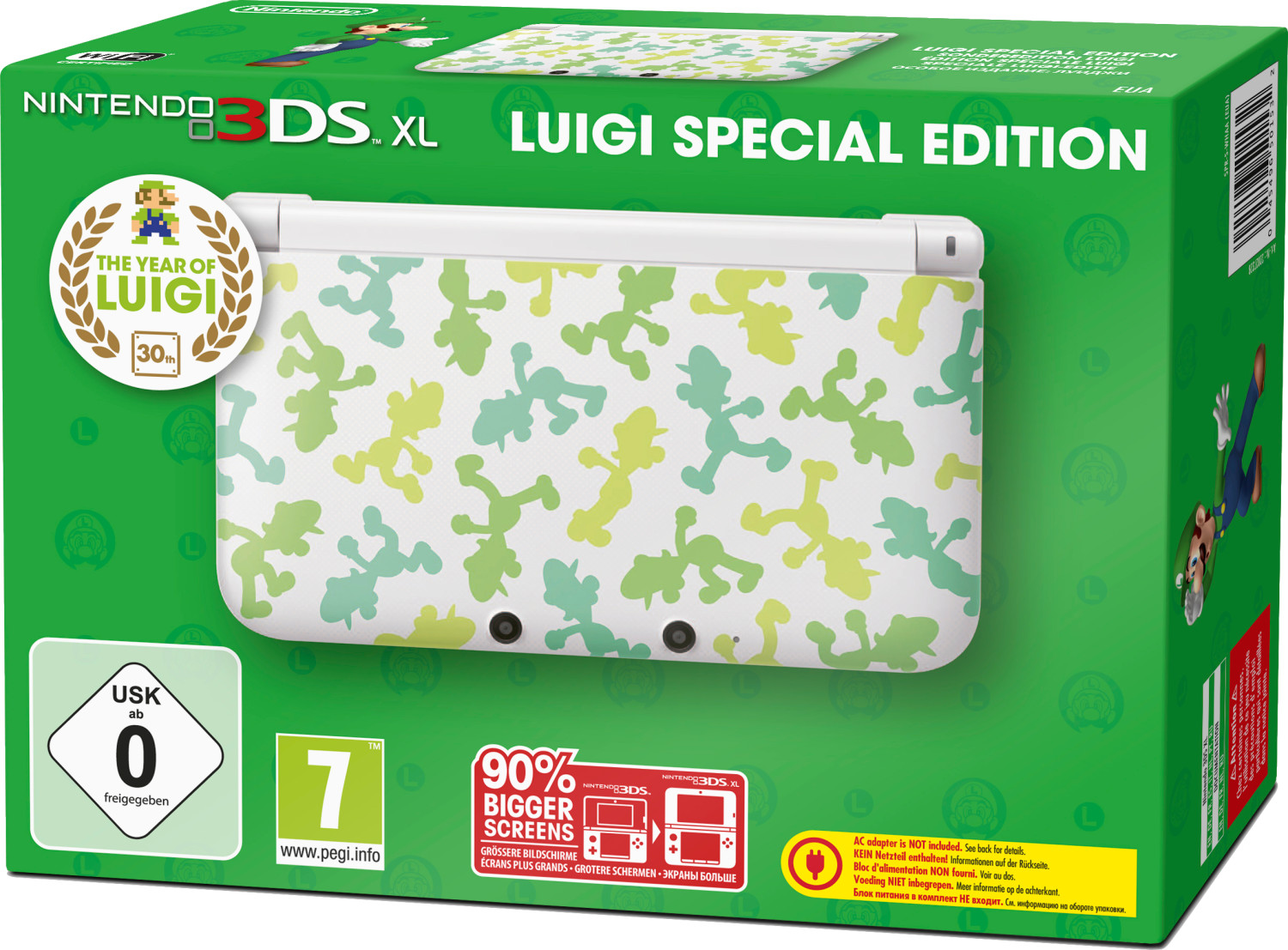Nintendo 3DS XL Édition spéciale Luigi