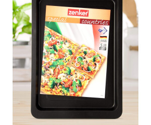 Zenker Pizzablech Special Countries 42 x 29 cm   Küchenutensilien